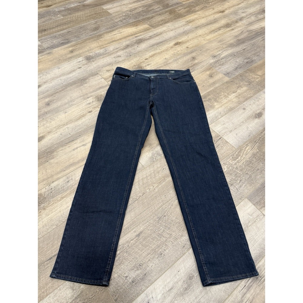BRAX FEEL GOOD COOPER DENIM REGULAR FIT JEANS MENS 38 X 34 MIDWEIGHT STRETCH BLU - Picture 2 of 8